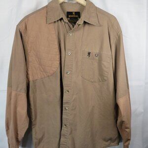 Browning Button Down Men’s Shirt Size Large